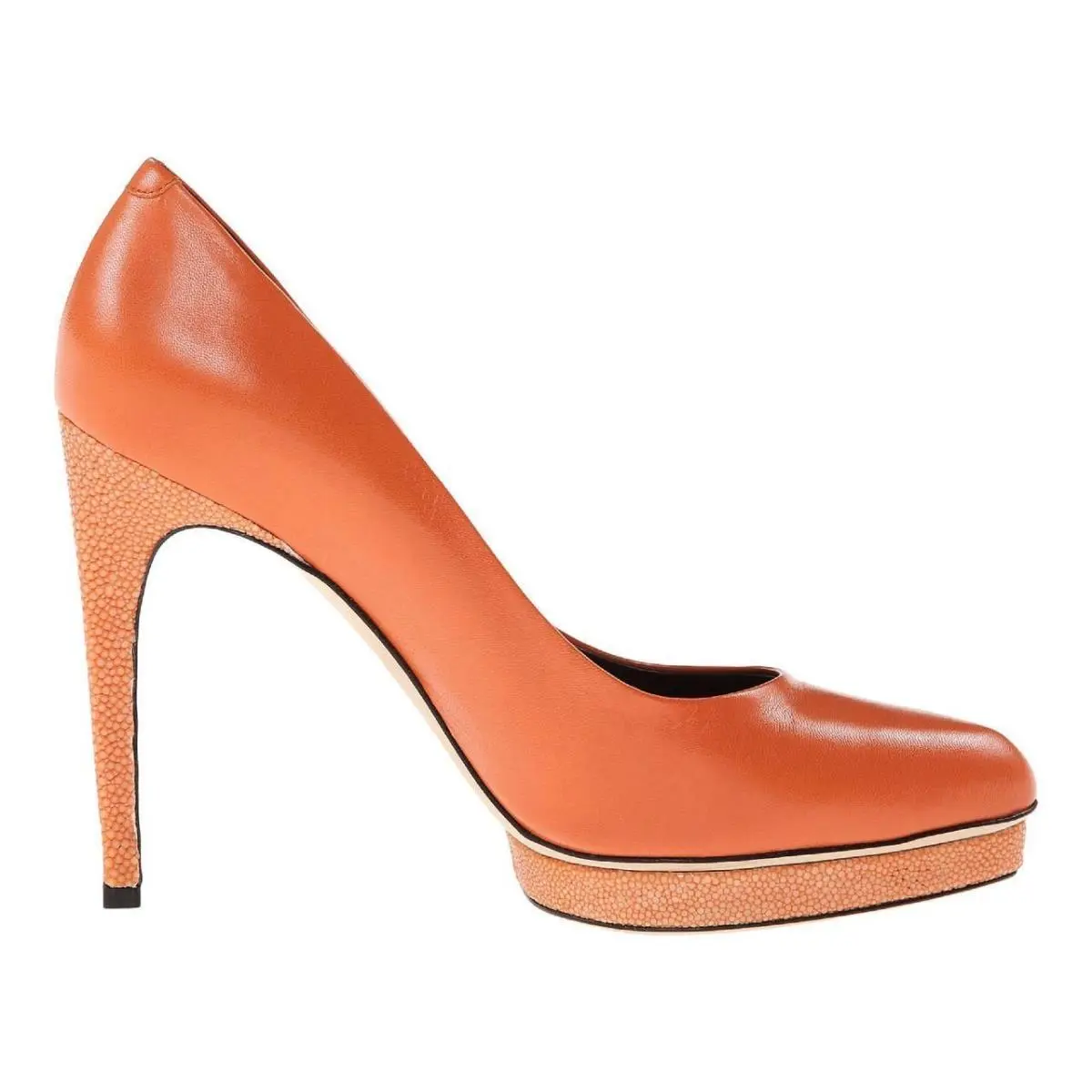 Calvin Klein shoes - Calvin Klein Collection - Collection - Fire/stingray( deep orange) (UPC: 787936799436) 4