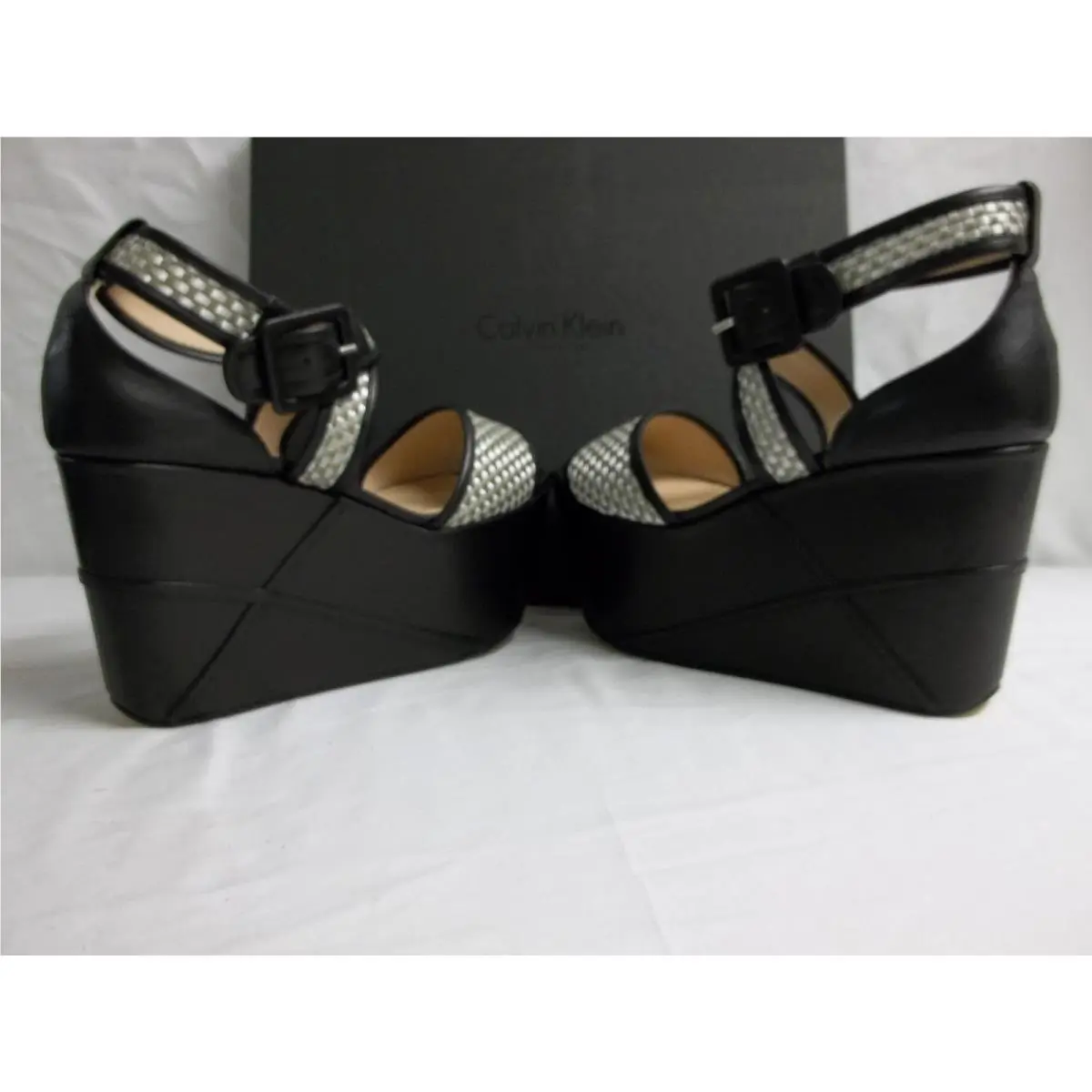 Calvin Klein shoes - Black, Silver (UPC: 887180231956) 3