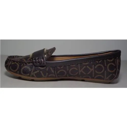 Calvin Klein shoes - Leonie - Leonie - Medium Brown / Espresso Logo (UPC: 195972927353) 9