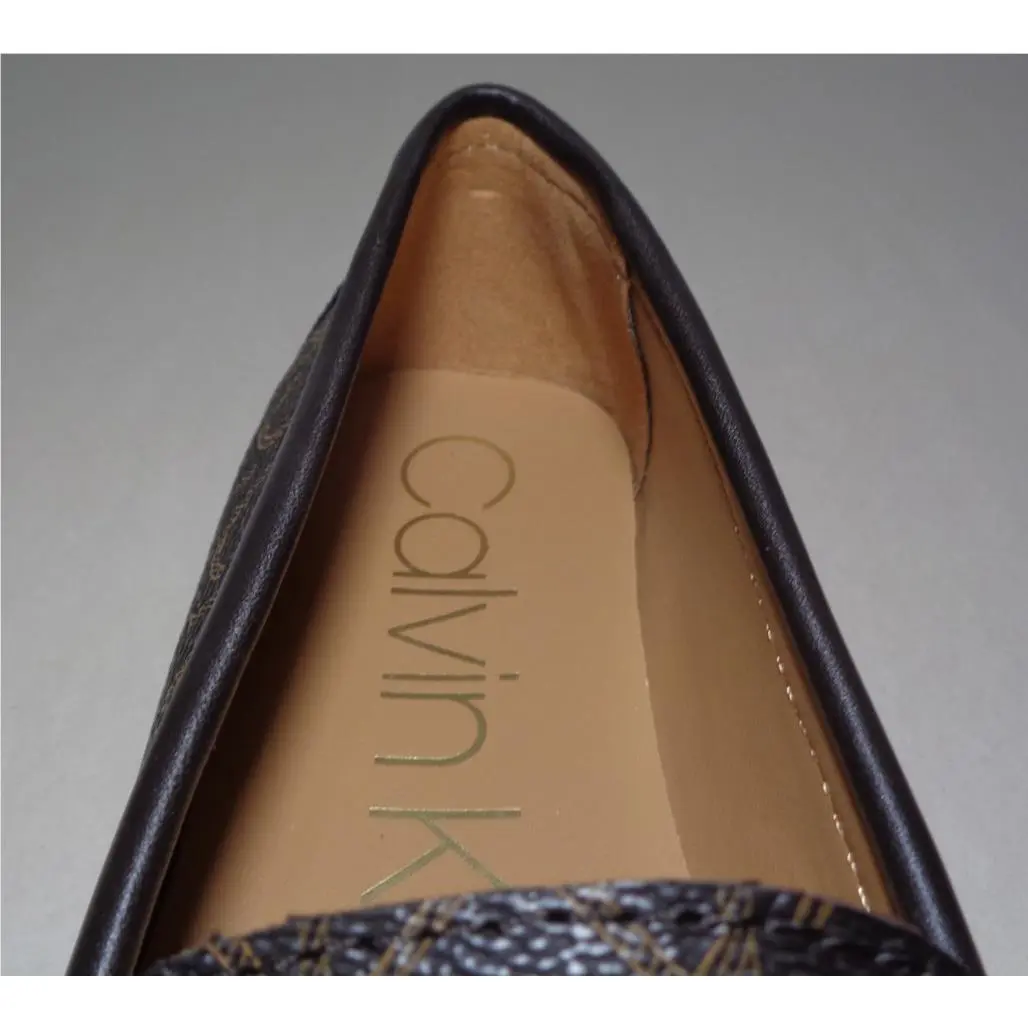 Calvin Klein shoes - Leonie - Leonie - Medium Brown / Espresso Logo (UPC: 195972927353) 17