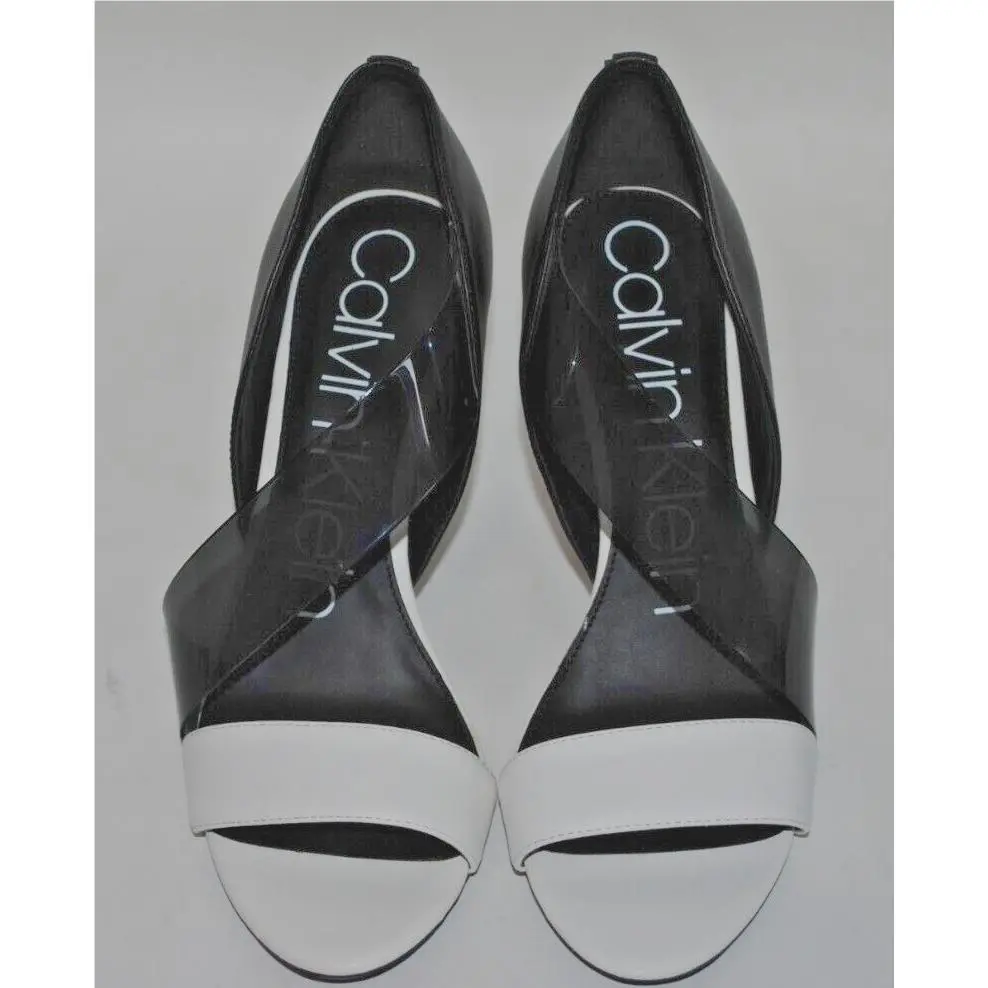 Calvin Klein shoes - Calvin Klein Nariela - Nariela - Black & White, Manufacturer: Black & white (UPC: 191712490989) 2