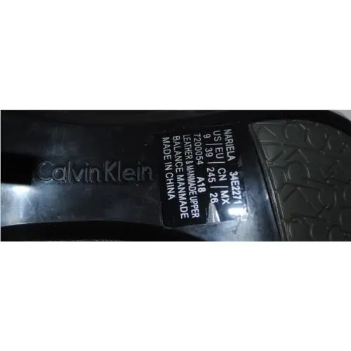 Calvin Klein shoes - Calvin Klein Nariela - Nariela - Black & White, Manufacturer: Black & white (UPC: 191712490989) 4