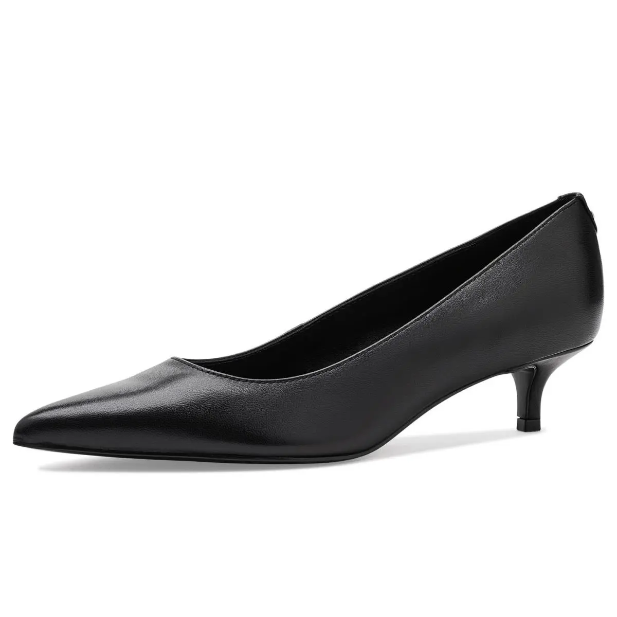 Calvin Klein Womens Roxanna Black Leather 8.5 Medium