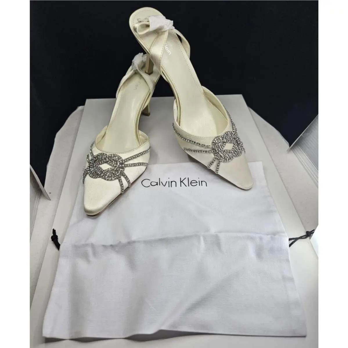Calvin Klein shoes - Ivory (UPC: 767959778540) 8
