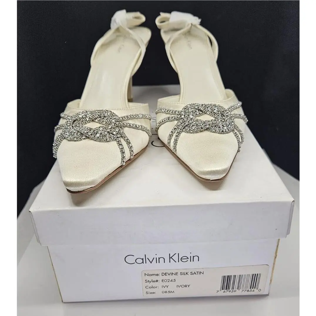 Calvin Klein shoes - Ivory (UPC: 767959778540) 9