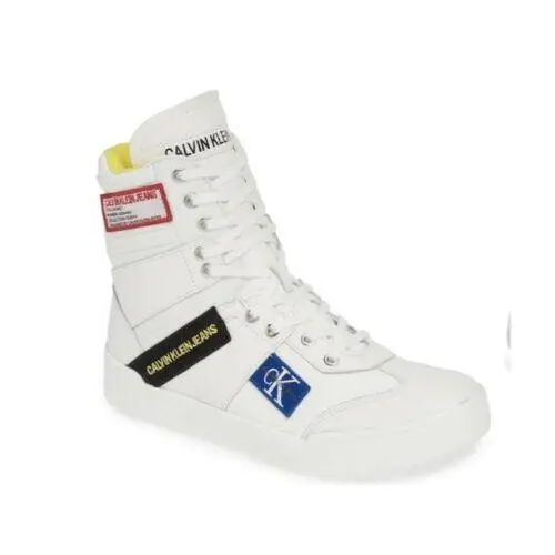 Calvin Klein shoes - Calvin Klein 225 Norton Action - White (UPC: 192675377065) 2