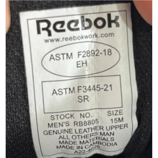 Reebok shoes - Reebok 8