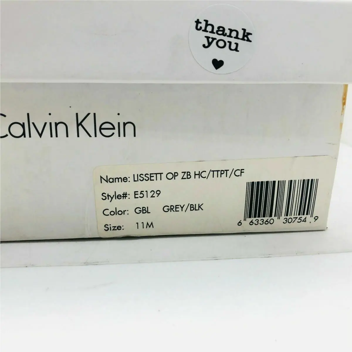 Calvin Klein shoes - Black (UPC: 663360307549) 3