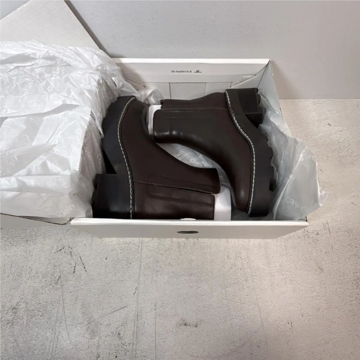 Calvin Klein shoes - CALVIN KLEIN Amina - Amina - Dark Brown (UPC: 0196496514036) 11