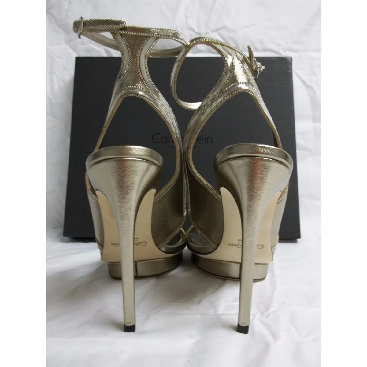 Calvin Klein shoes - Gold (UPC: 787936823827) 5