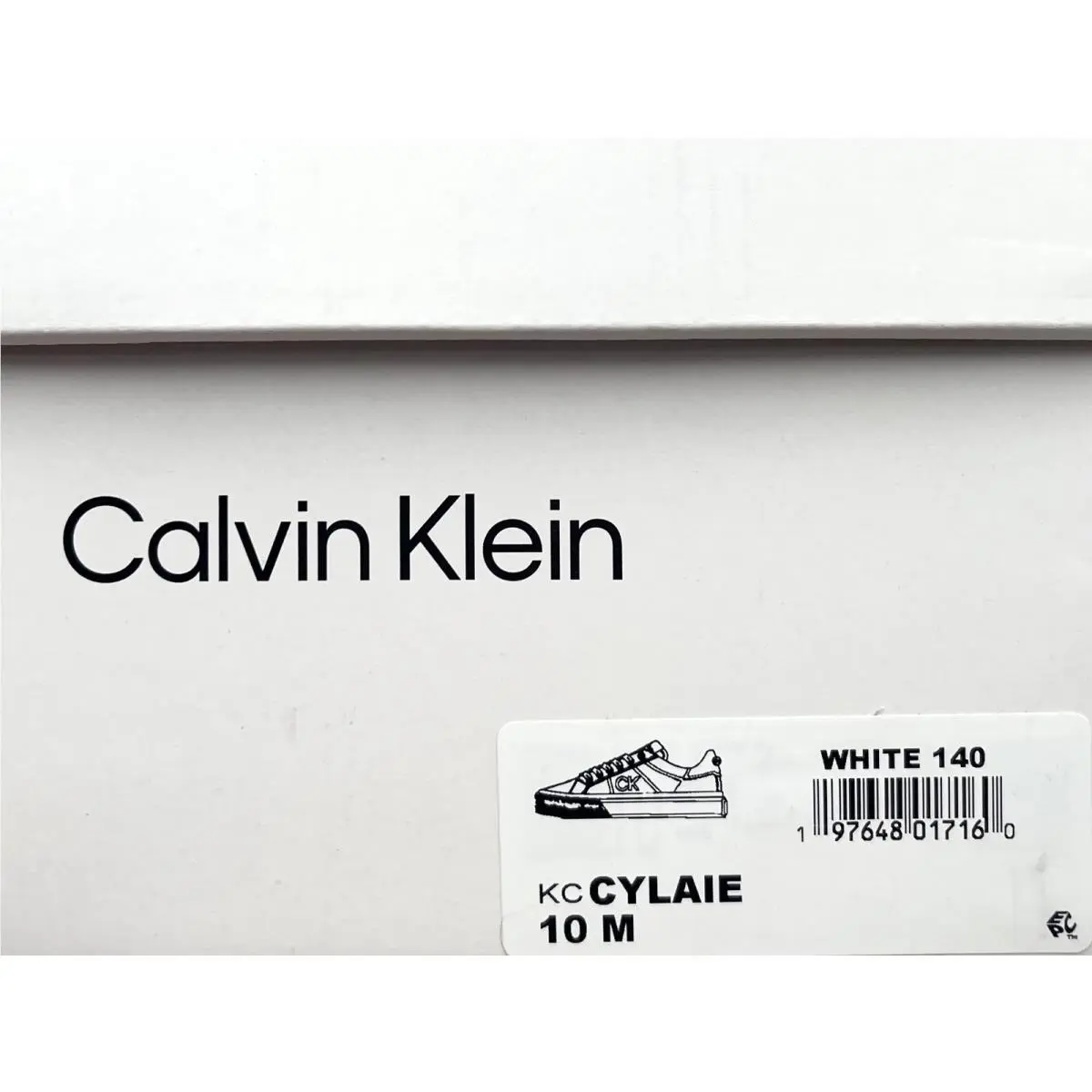 Calvin Klein shoes - Cylaie - Cylaie - White (UPC: 197648017160) 9