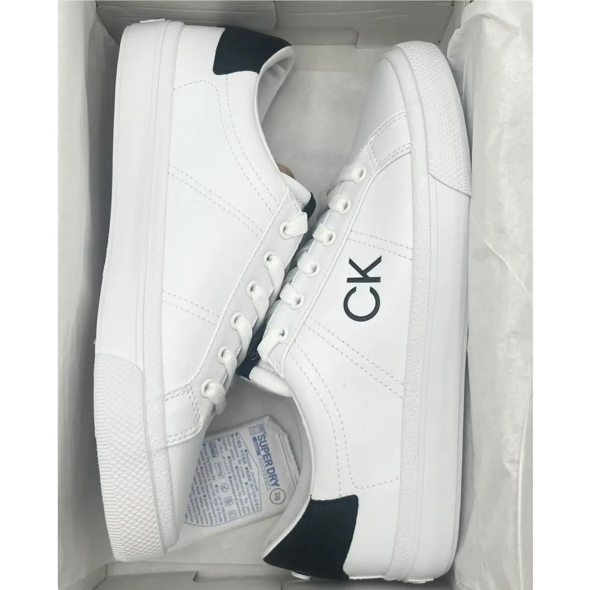 Calvin Klein shoes - Cylaie - Cylaie - White (UPC: 197648017160) 8