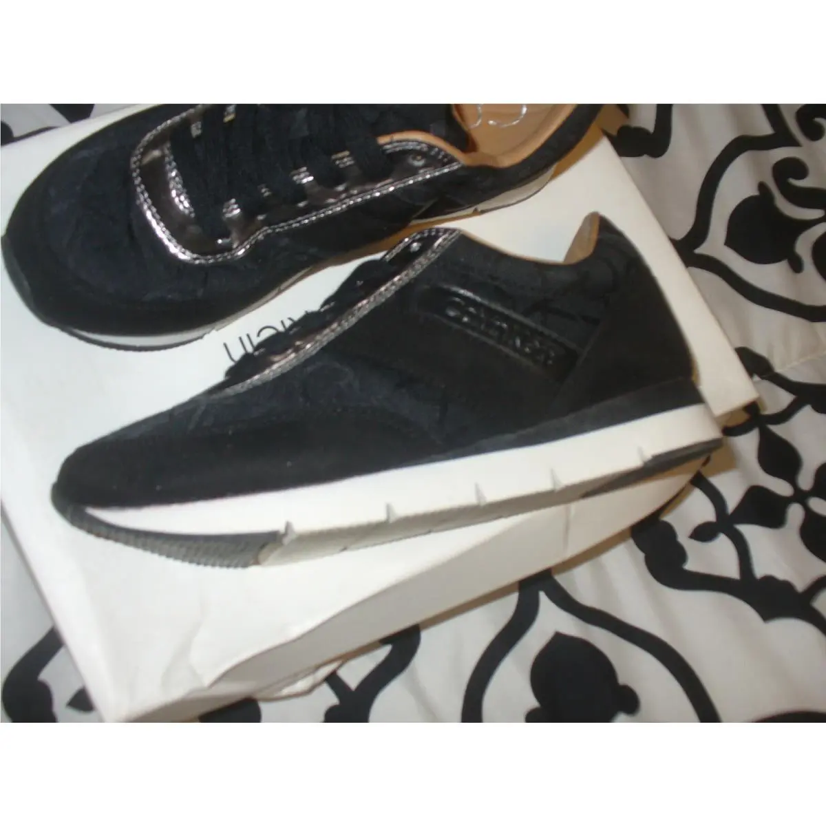 Calvin Klein shoes - 34E9767-BBK - 34E9767-BBK - BLACK/GOLD 1