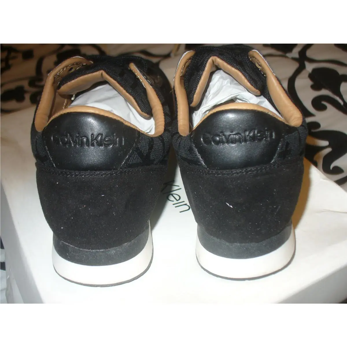 Calvin Klein shoes - 34E9767-BBK - 34E9767-BBK - BLACK/GOLD 5