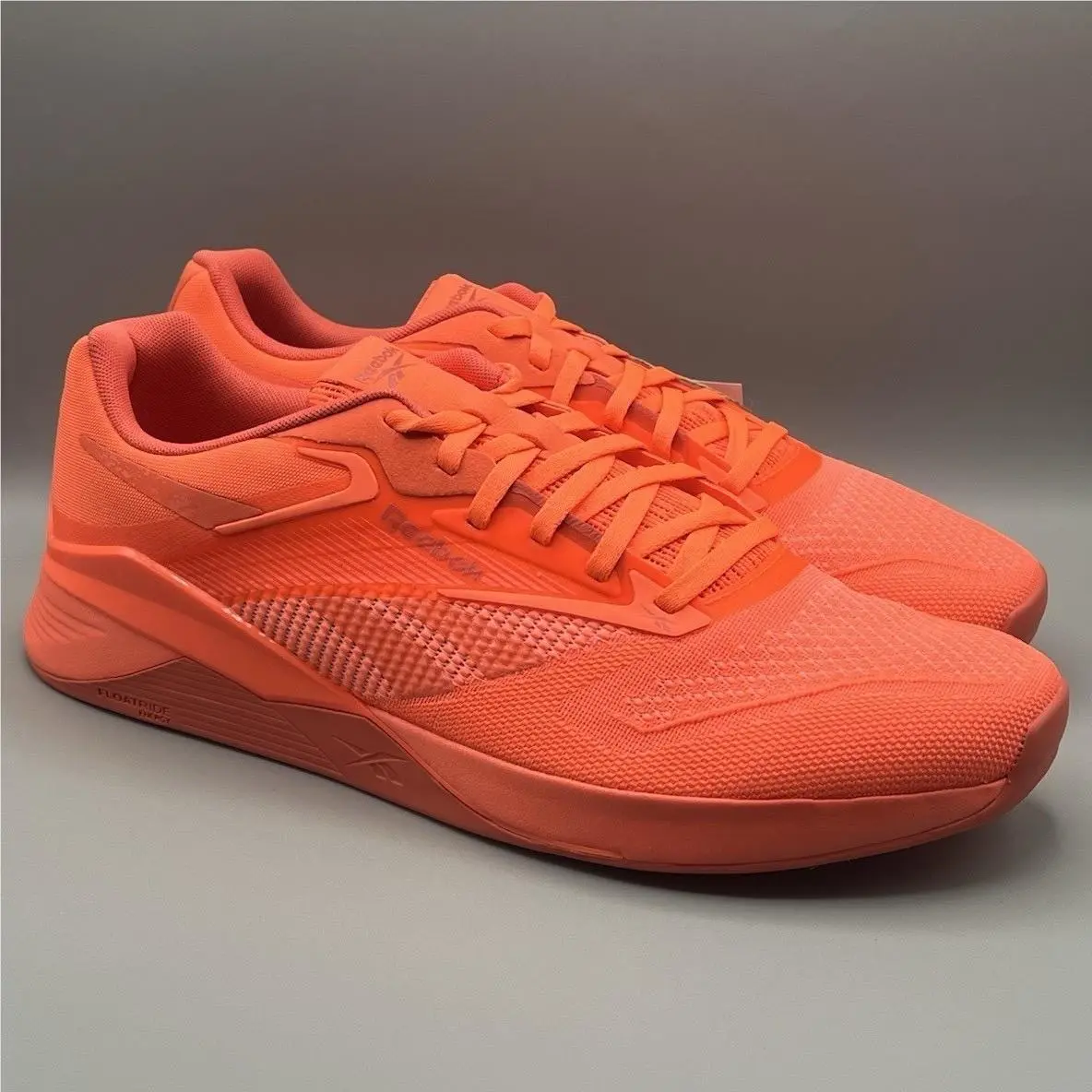 Nano X4 Crossfit Coral Orange Training Shoes - Men`s Size 14 by Reebok