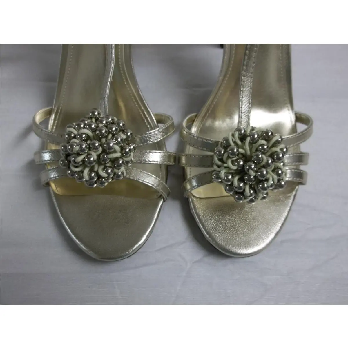 Calvin Klein shoes - Off White, Metallic (UPC: 767959393781) 4