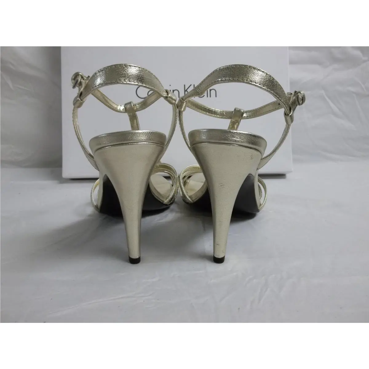 Calvin Klein shoes - Off White, Metallic (UPC: 767959393781) 5