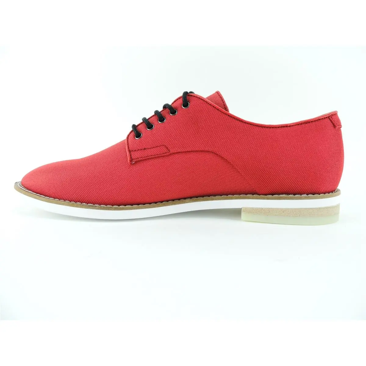 Calvin Klein shoes - Aggusie Nylon Oxfords Brick Red 7.5M - F1712 - Red (UPC: 191712331008) 1