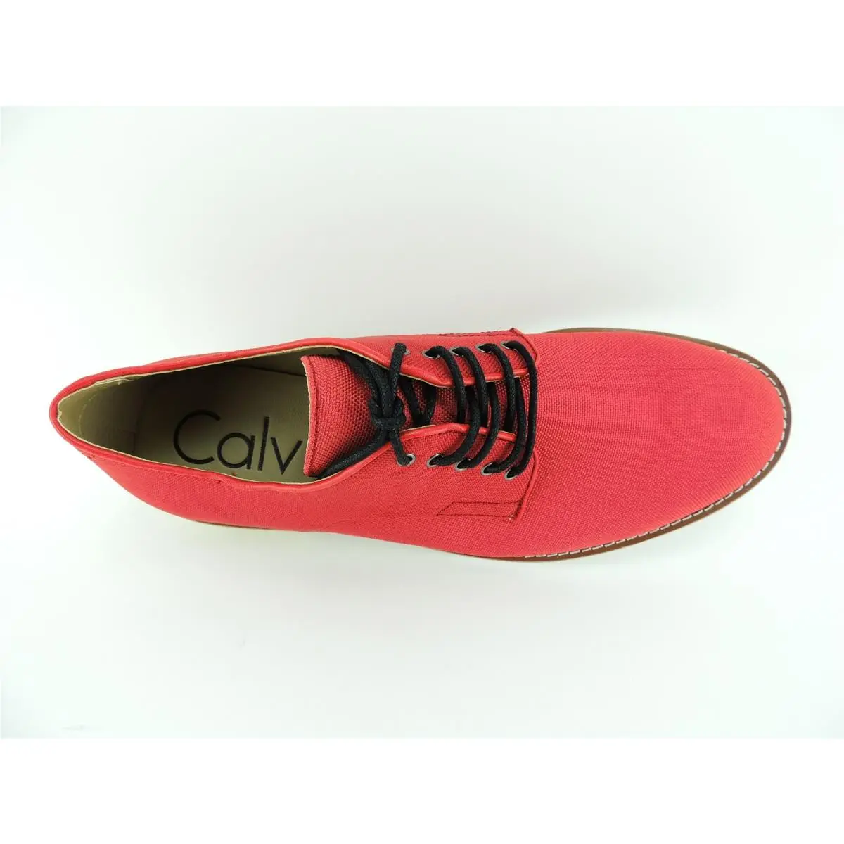 Calvin Klein shoes - Aggusie Nylon Oxfords Brick Red 7.5M - F1712 - Red (UPC: 191712331008) 3