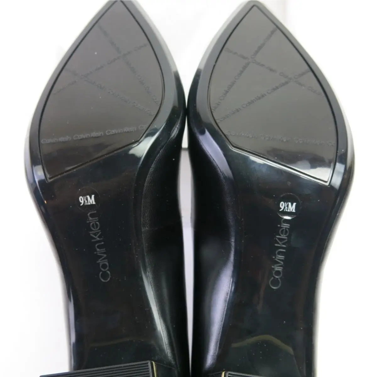 Calvin Klein shoes - 192675162814 - 192675162814 - Black Leather (UPC: 192675162814) 1