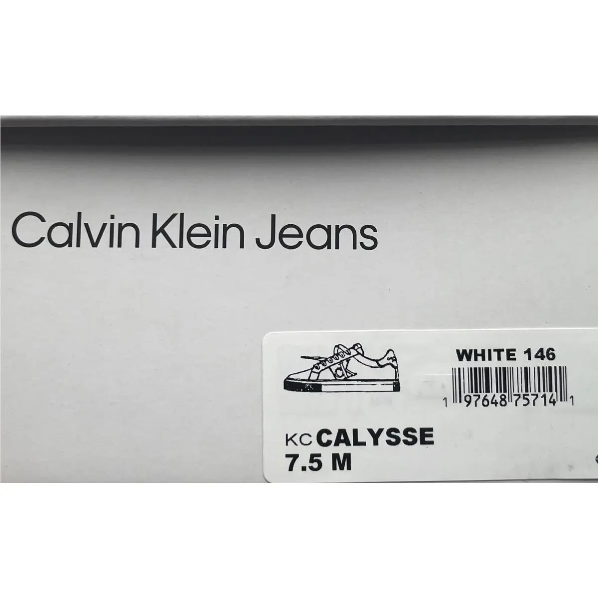 Calvin Klein shoes - Calvin Klein Calysse - Calysse - White (UPC: 197648757141) 9