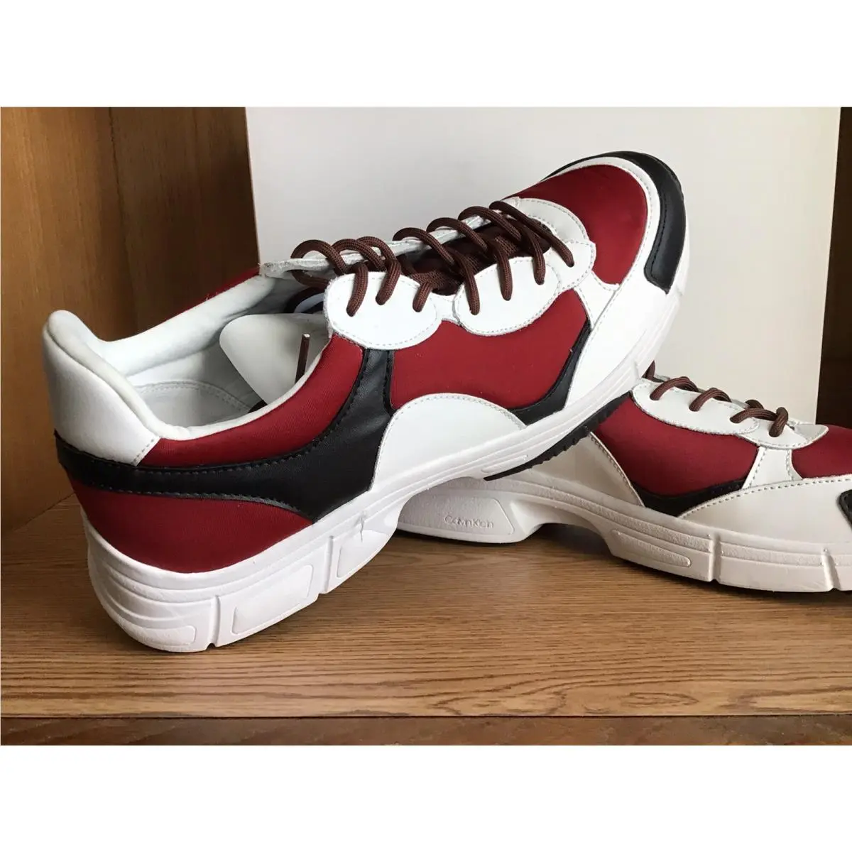Calvin Klein shoes - CKDNSCL95754451909 - CKDNSCL95754451909 - White/Red/Black (UPC: 192675346641) 0