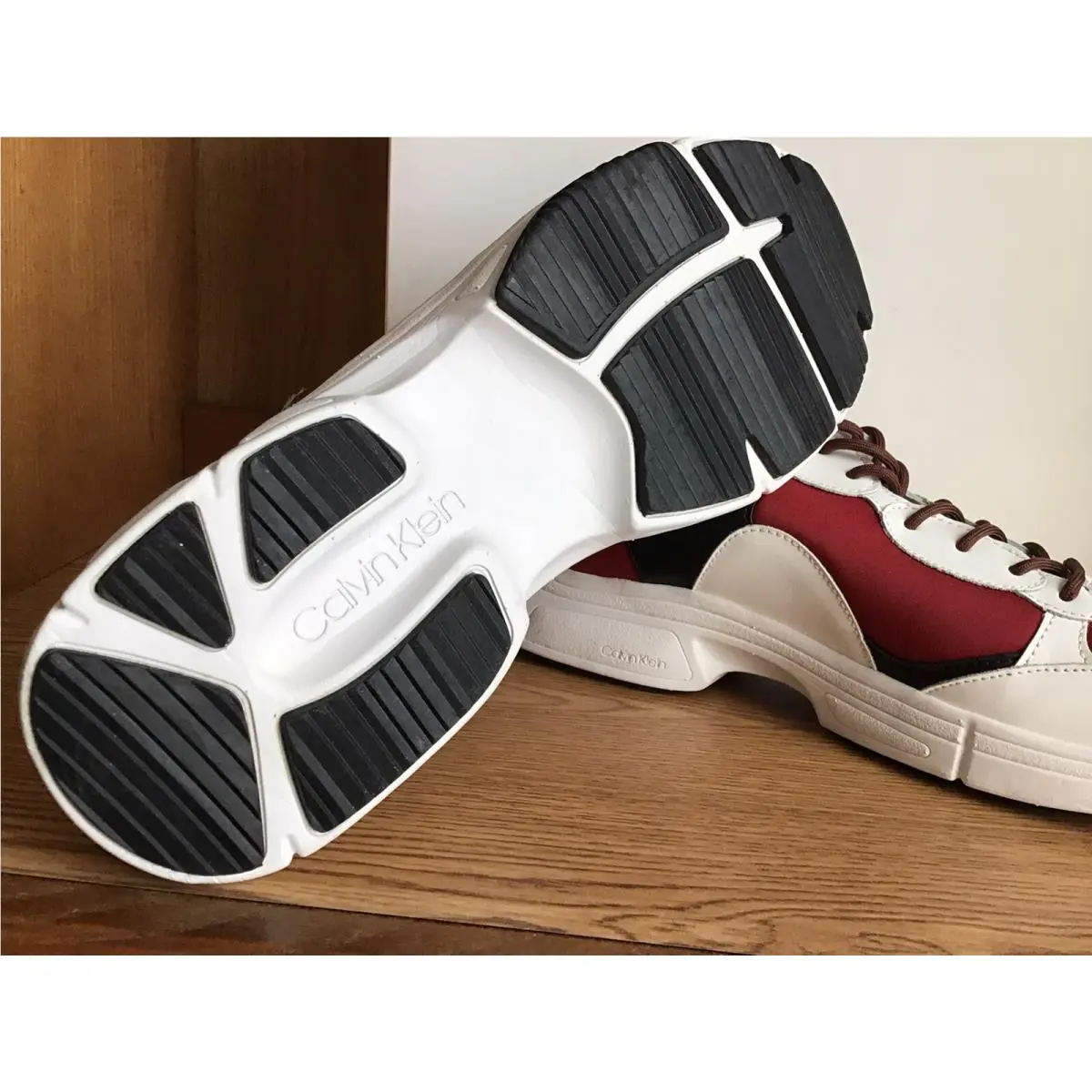 Calvin Klein shoes - CKDNSCL95754451909 - CKDNSCL95754451909 - White/Red/Black (UPC: 192675346641) 1