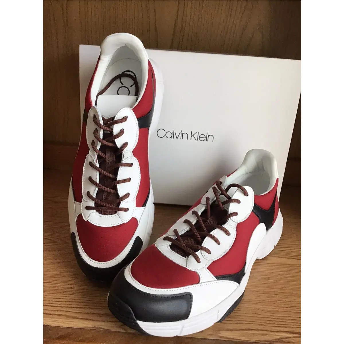 Calvin Klein shoes - CKDNSCL95754451909 - CKDNSCL95754451909 - White/Red/Black (UPC: 192675346641) 2