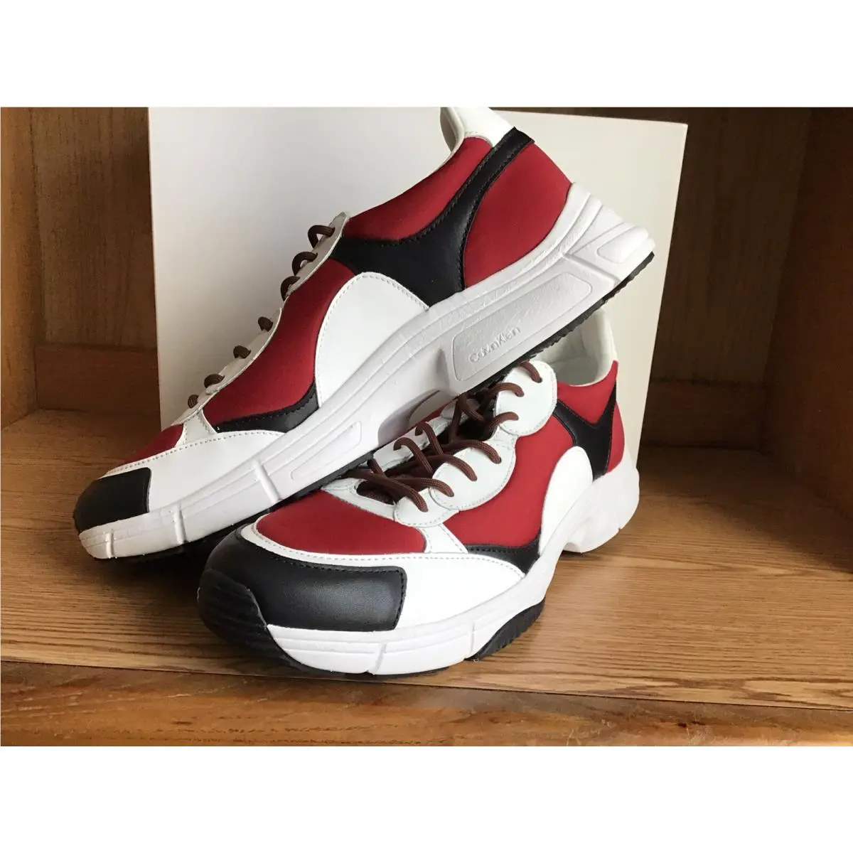 Calvin Klein shoes - CKDNSCL95754451909 - CKDNSCL95754451909 - White/Red/Black (UPC: 192675346641) 3