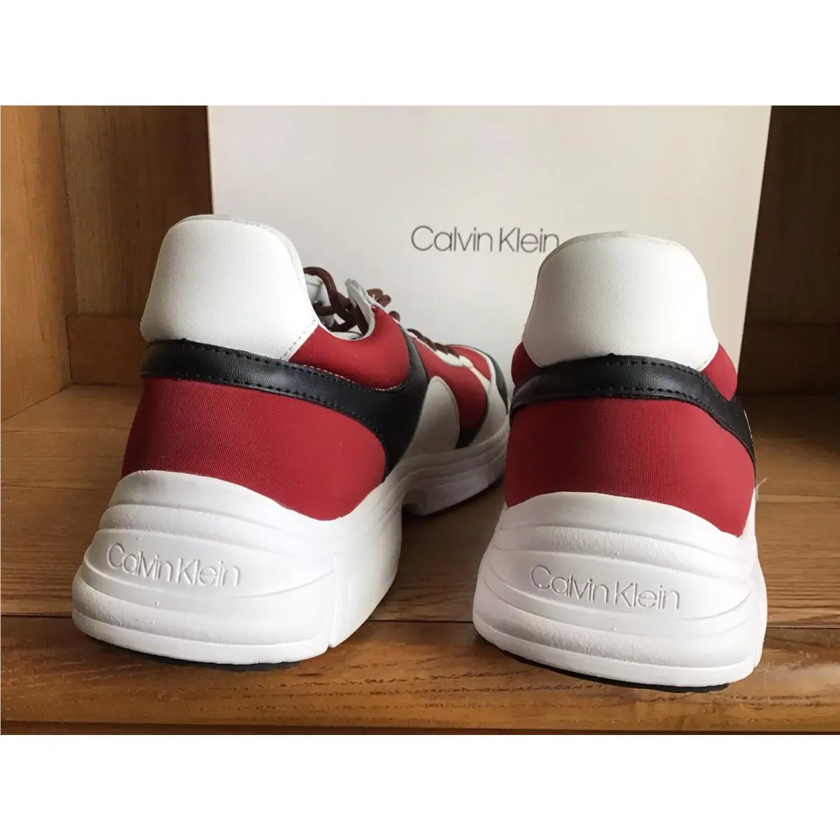 Calvin Klein shoes - CKDNSCL95754451909 - CKDNSCL95754451909 - White/Red/Black (UPC: 192675346641) 4
