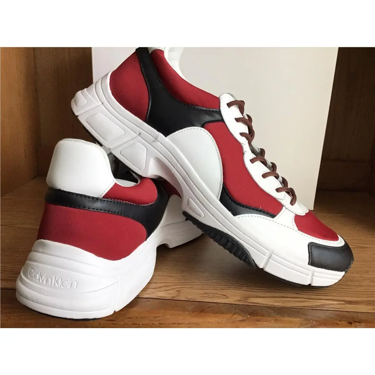 Calvin Klein shoes - CKDNSCL95754451909 - CKDNSCL95754451909 - White/Red/Black (UPC: 192675346641) 5
