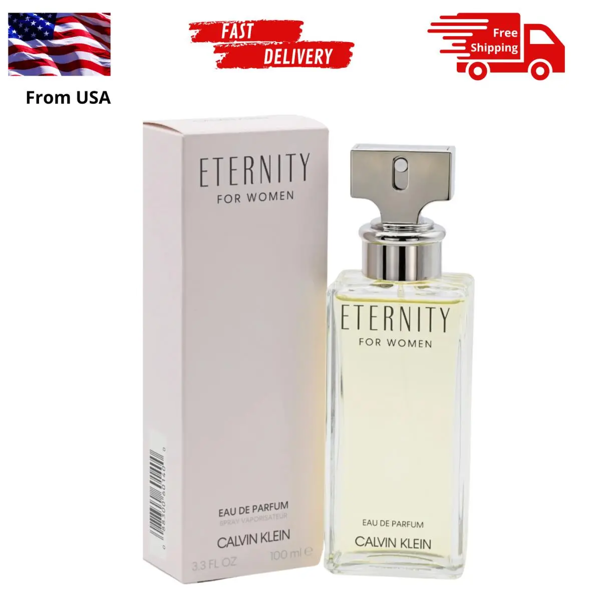 Eternity Perfume By Calvin Klein Eau De Parfum Spray 3.3oz/100ml For Women