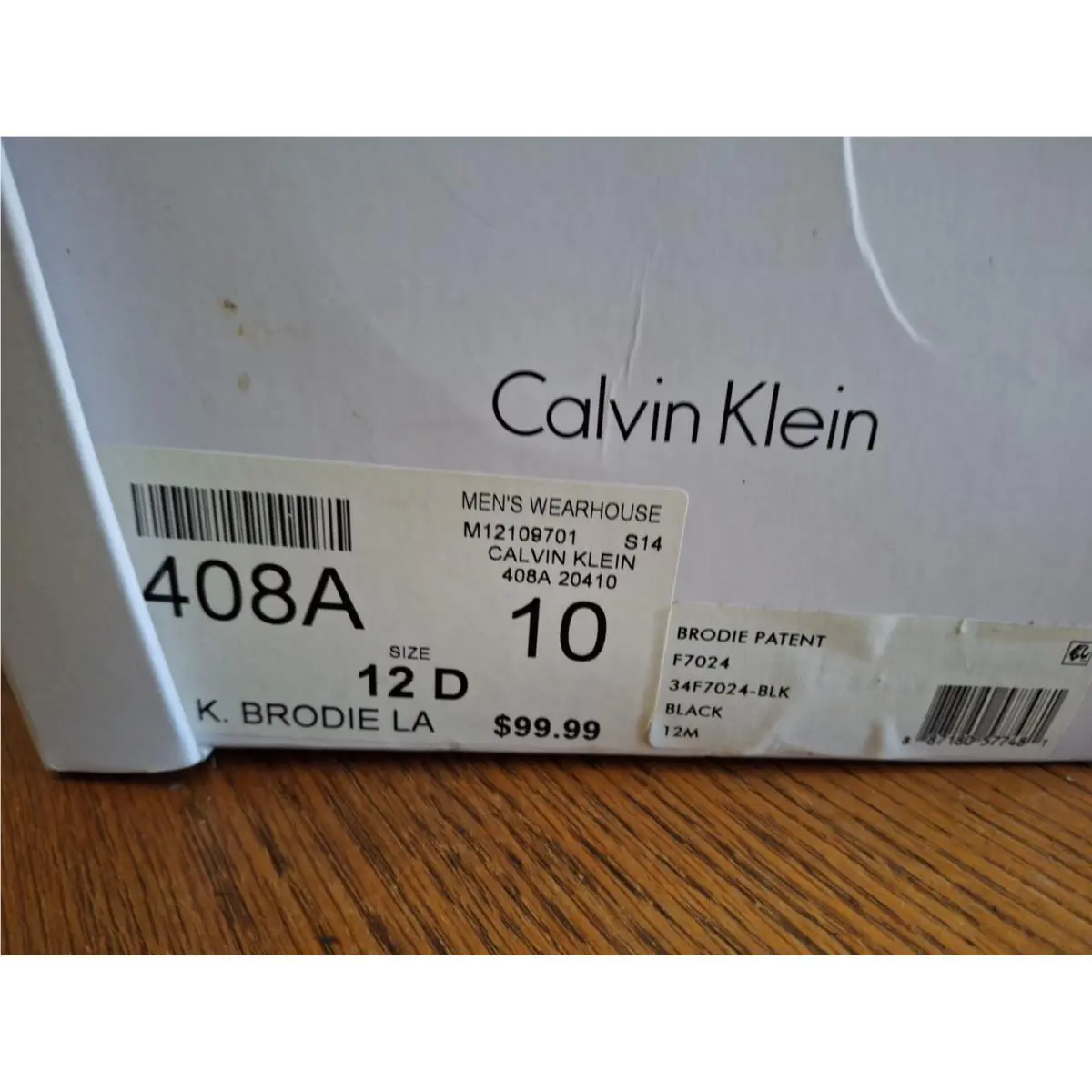 Calvin Klein shoes - CALVIN KLEIN BRODIE - BRODIE - Black (UPC: 887180577481) 13
