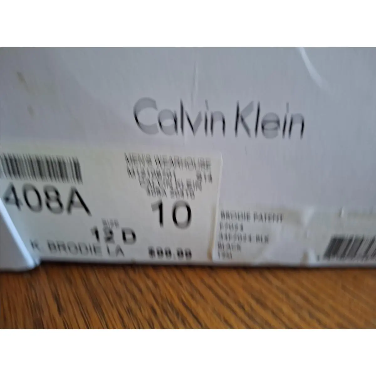 Calvin Klein shoes - CALVIN KLEIN BRODIE - BRODIE - Black (UPC: 887180577481) 14
