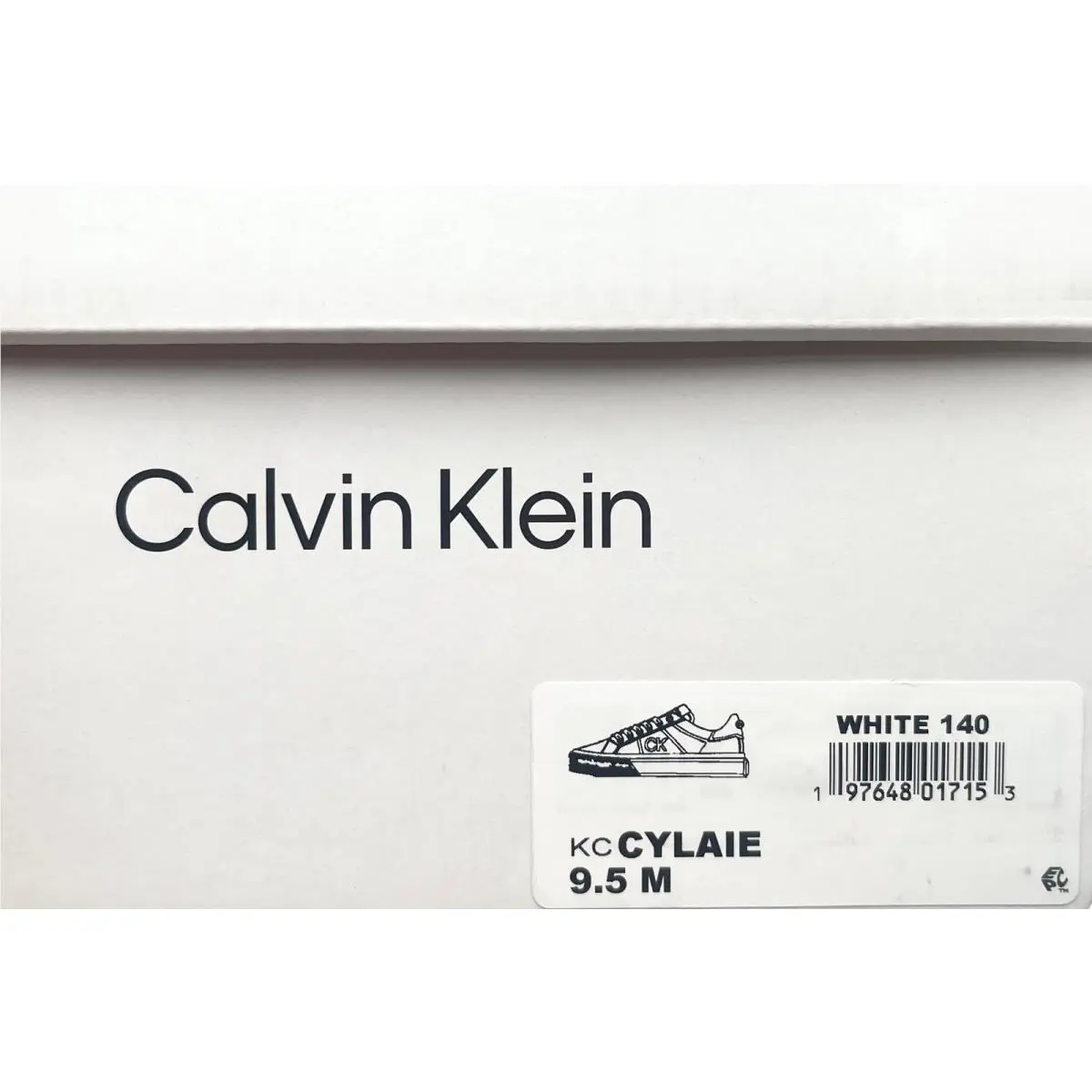 Calvin Klein shoes - Cylaie - Cylaie - White (UPC: 197648017153) 9