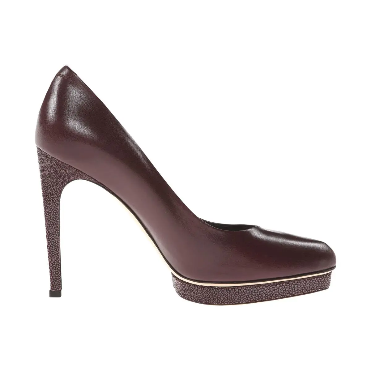 Calvin Klein shoes - Calvin Klein Collection - Collection - Torch/Torch Kid Skin/Stingray BROWN (UPC: 787936799436) 1