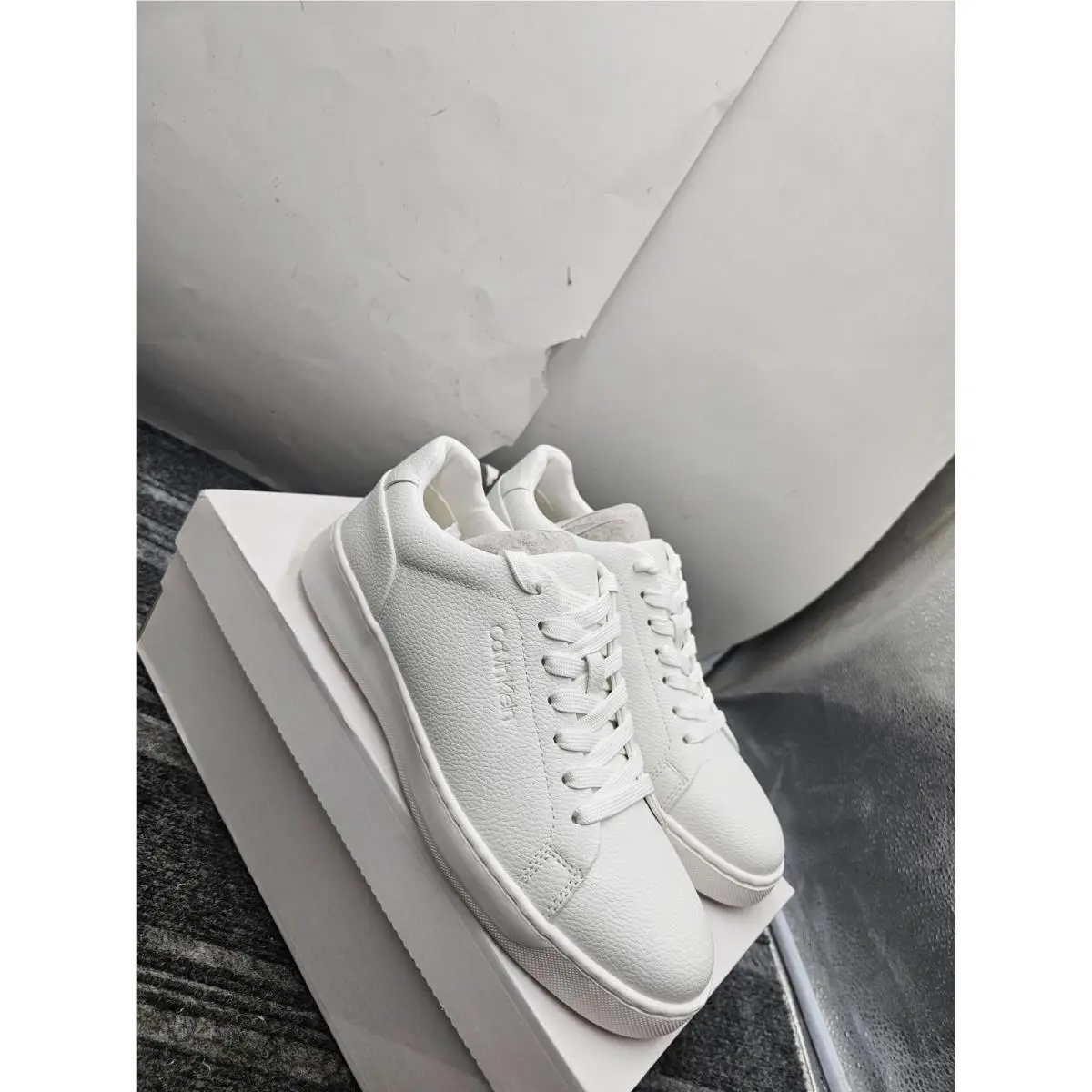 Calvin Klein shoes - CMFALCONI2 - CMFALCONI2 - White (UPC: 197648010109) 1