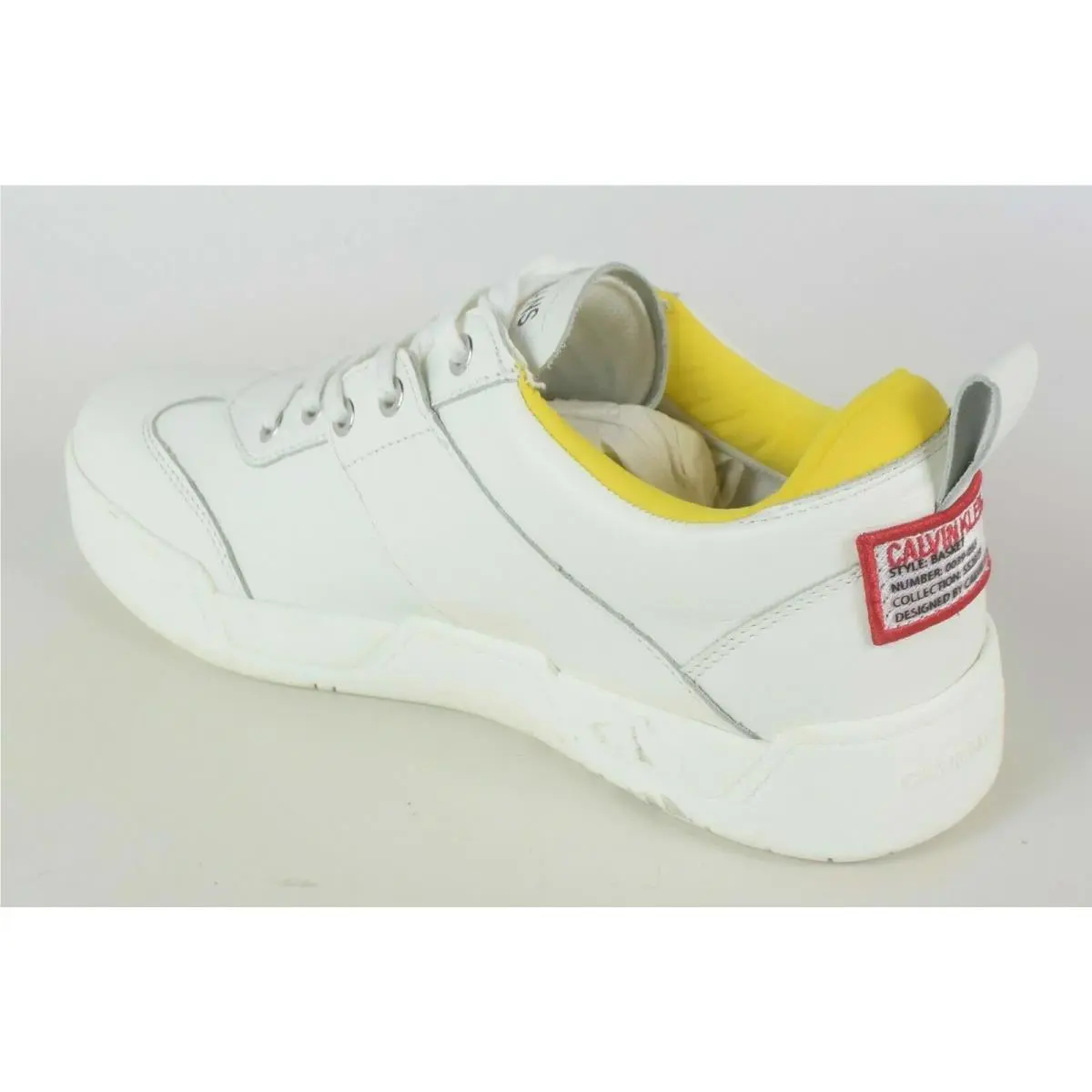 Calvin Klein shoes - White (UPC: 192675376891) 1
