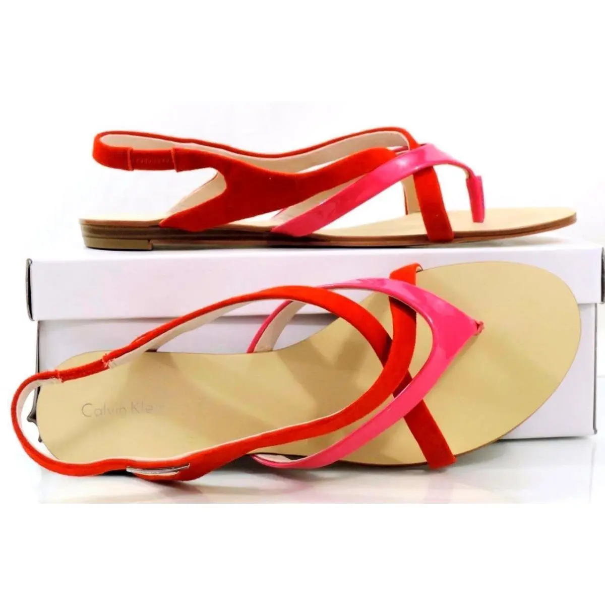 Calvin Klein shoes - Calvin Klein Sherlie Two Tone - Pink (UPC: 887180636102) 6