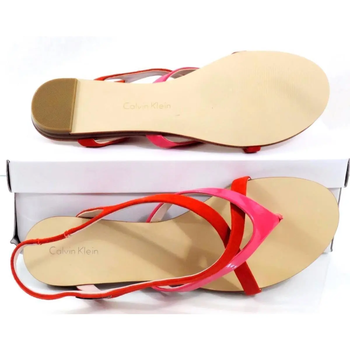 Calvin Klein shoes - Calvin Klein Sherlie Two Tone - Pink (UPC: 887180636102) 7