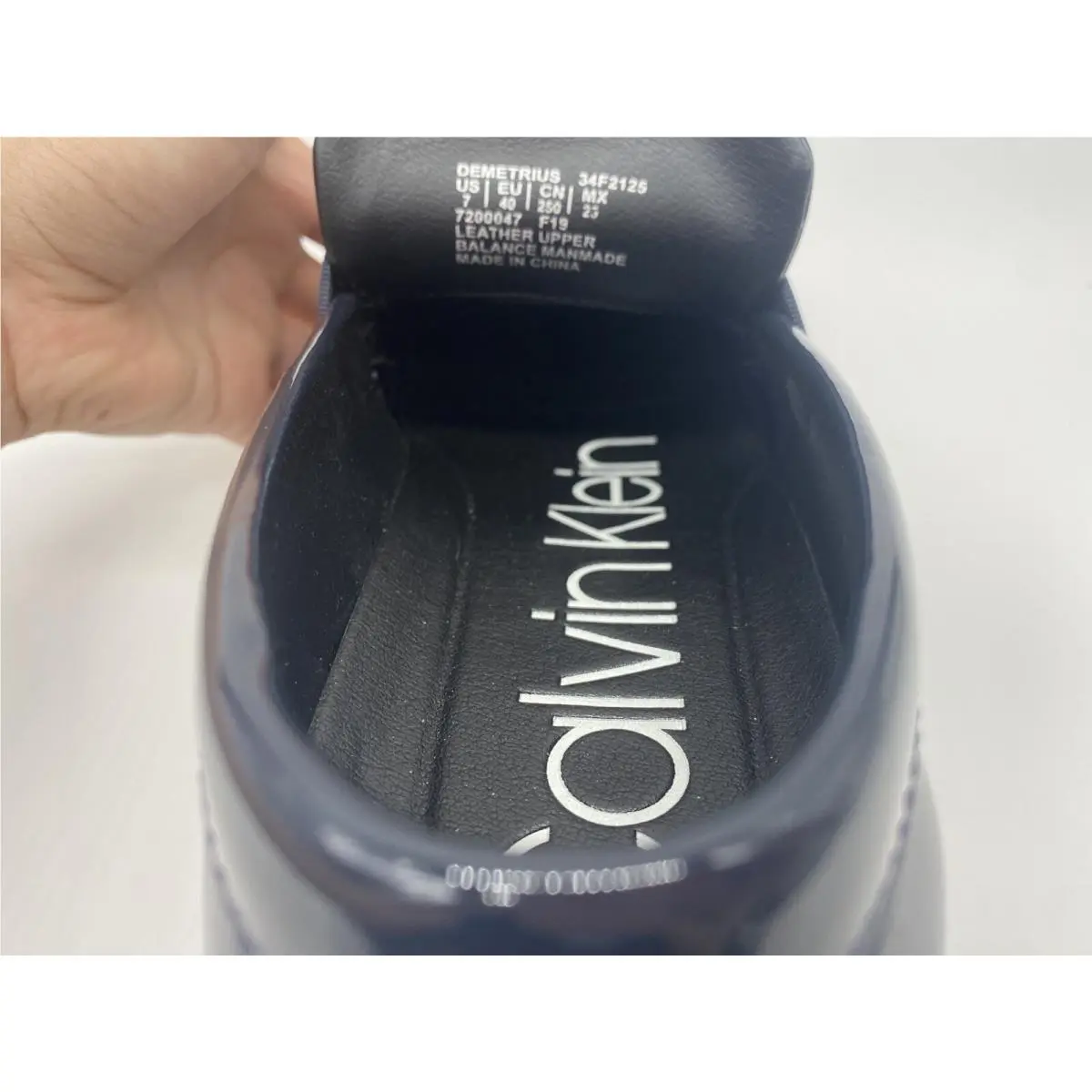 Calvin Klein shoes - Calvin Klein Demetrius - Demetrius - Navy 4