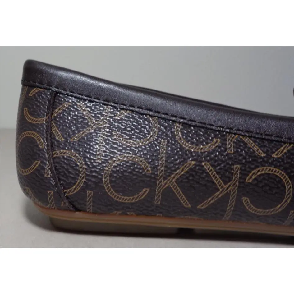 Calvin Klein shoes - Leonie - Leonie - Medium Brown / Espresso Logo (UPC: 195972927322) 1