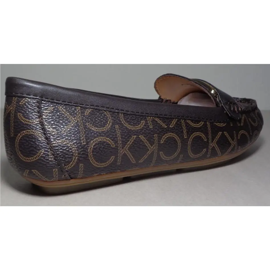 Calvin Klein shoes - Leonie - Leonie - Medium Brown / Espresso Logo (UPC: 195972927322) 2