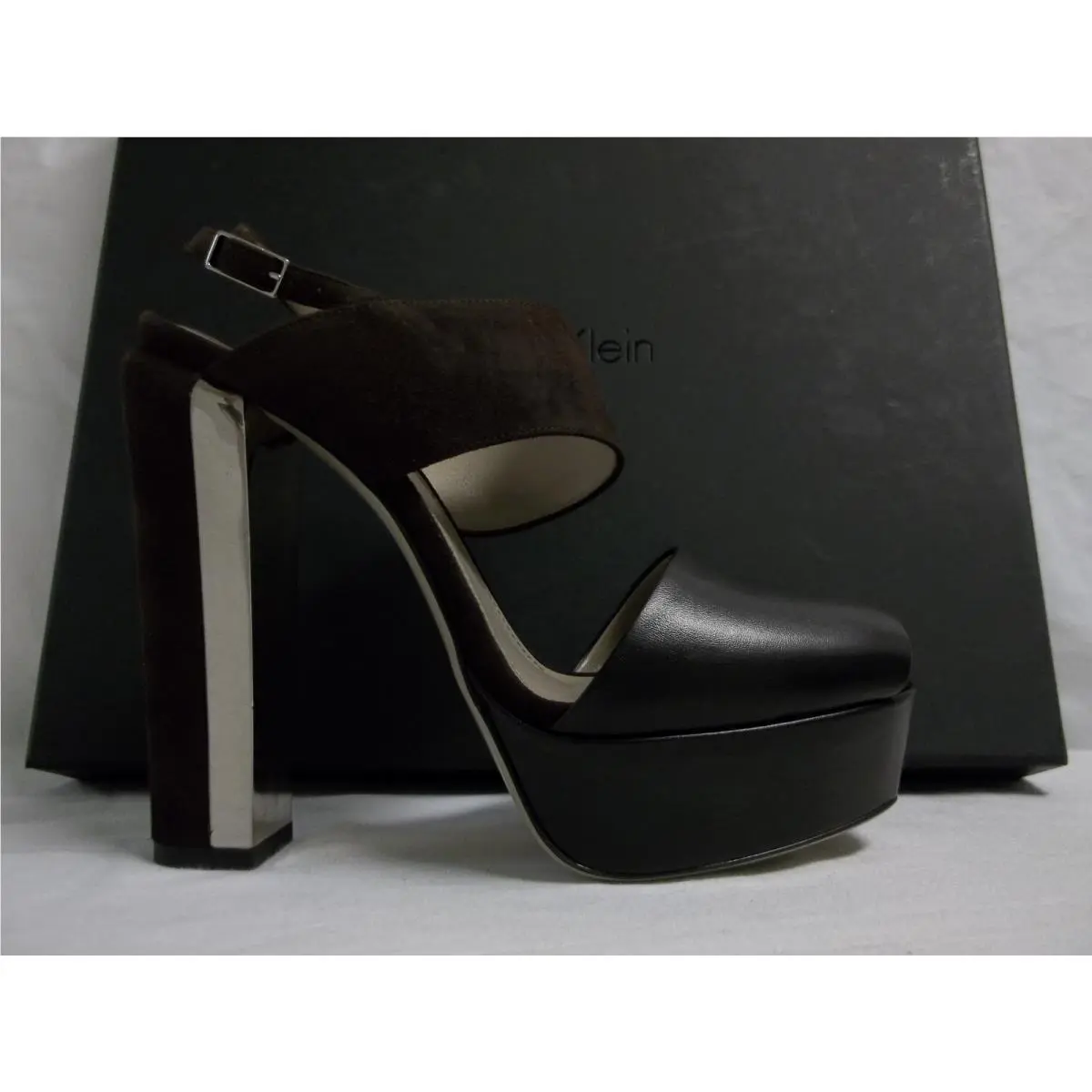 Calvin Klein shoes - Black, Brown (UPC: 787936358572) 1