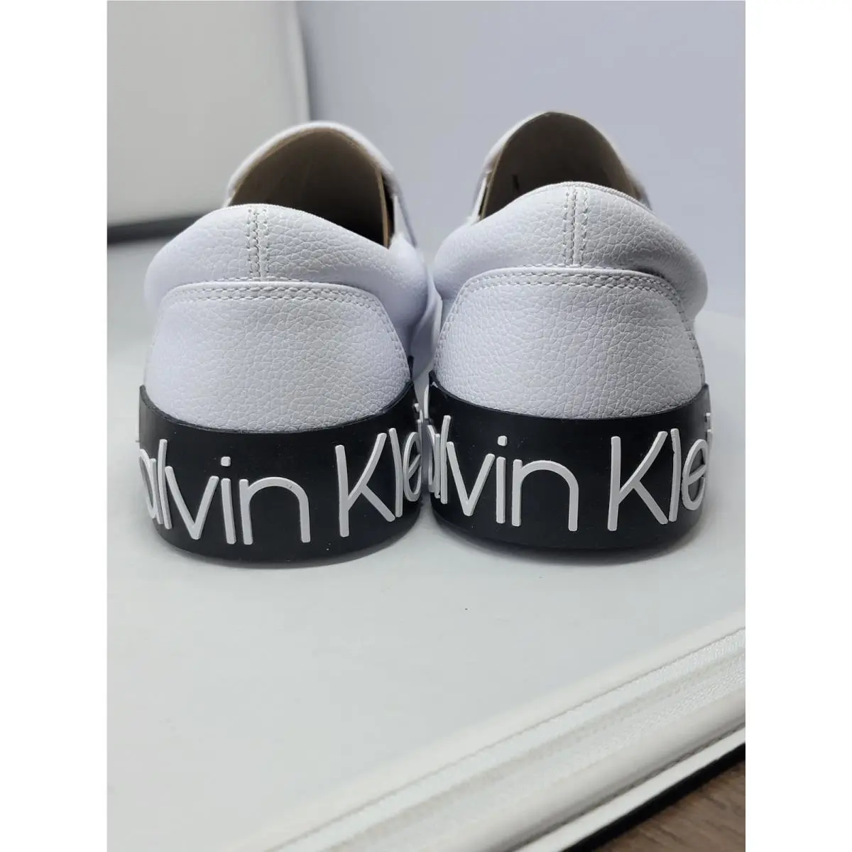 Calvin Klein shoes - Calvin Klein Ryor - Ryor - White (UPC: 195182915041) 2