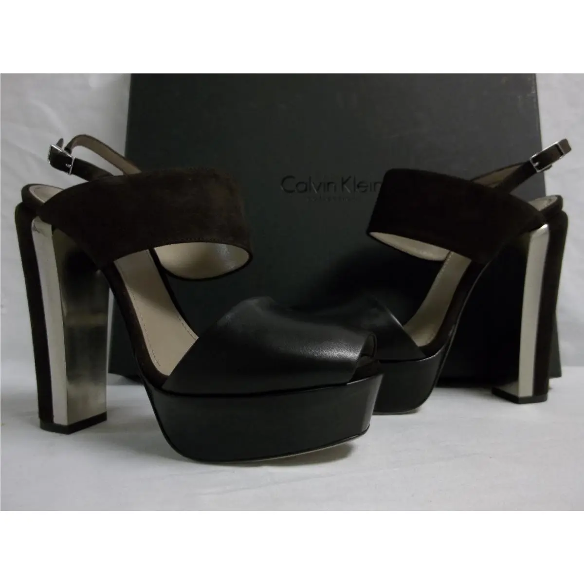 Calvin Klein shoes - Black, Brown (UPC: 787936358558) 0