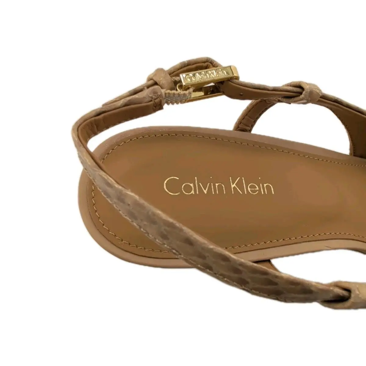 Calvin Klein shoes - Patsi Snake - Patsi Snake - Patsi Snake - Beige (UPC: 889655798773) 9