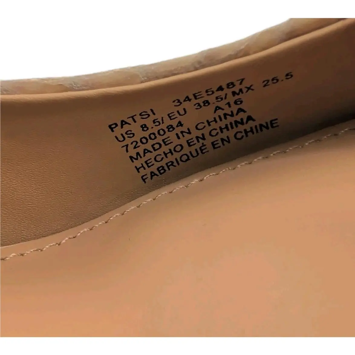 Calvin Klein shoes - Patsi Snake - Patsi Snake - Patsi Snake - Beige (UPC: 889655798773) 8