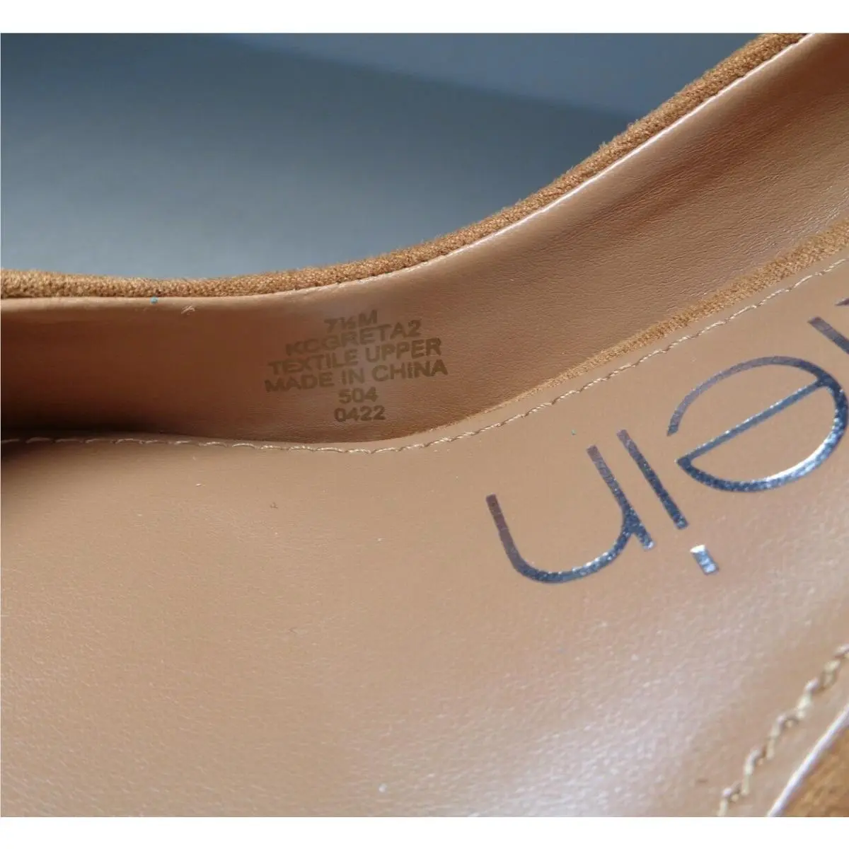 Calvin Klein shoes - Cognac (UPC: 196496237133) 15
