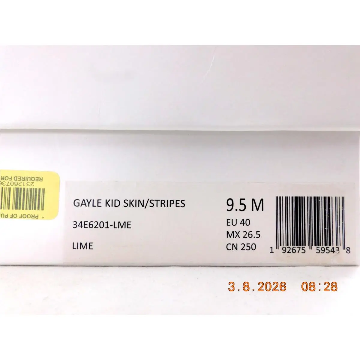 Calvin Klein shoes - Calvin Klein Gayle - Gayle - Lime 3